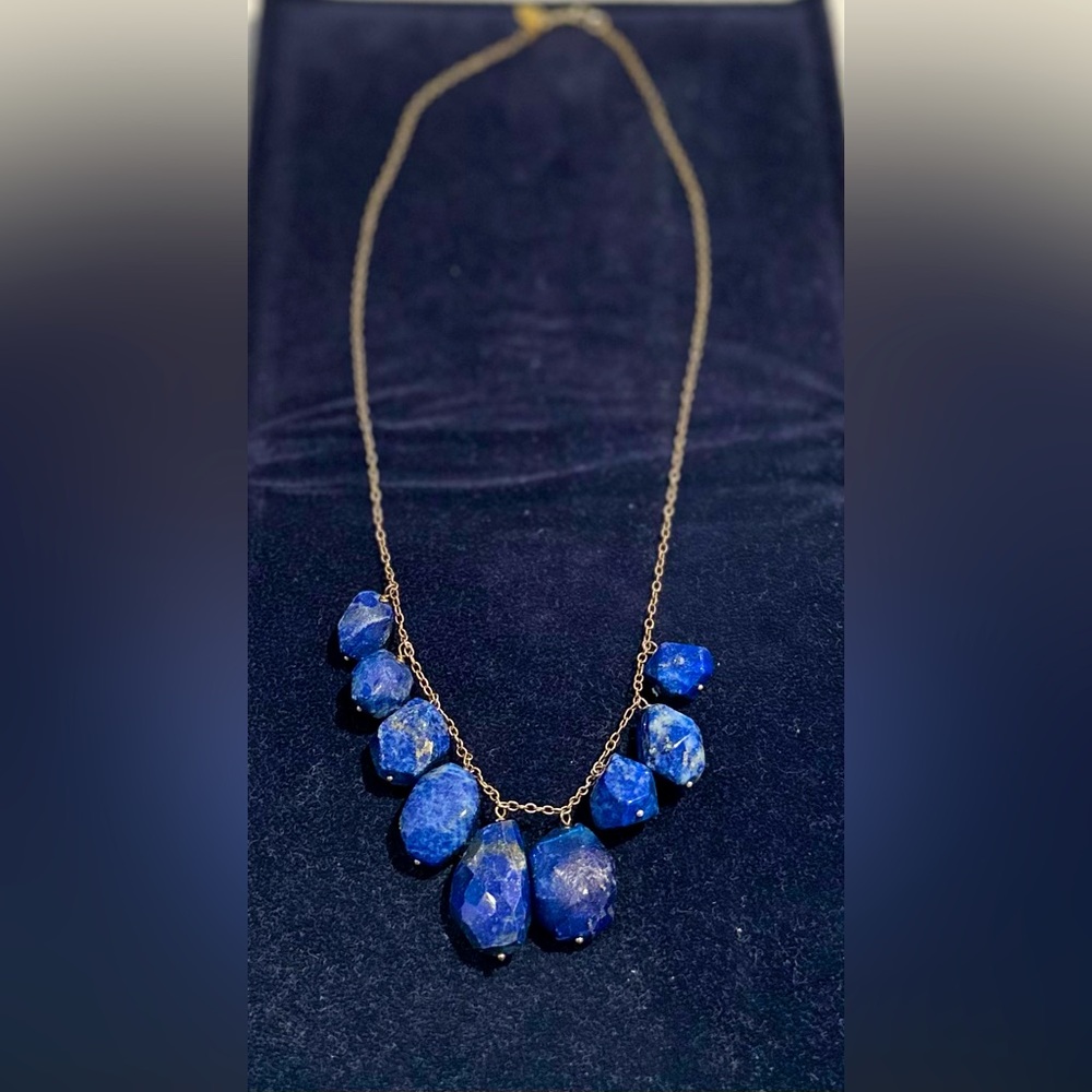 Soixante Neuf Jewels Lapis necklace